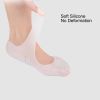 1pair Breathable And Soft Silicone Socks For Men And Women; Reusable Socks For Foot Pressure Relieve; Protectors Silicone To Prevent Foot Dry